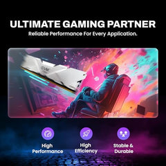 EVM Elite 32GB DDR5 5600MHz | Gaming Desktop RAM – Intel XMP & AMD EXPO | Aluminum Heat Sink | CL18 1.35V Low Voltage, 288-Pin Long-DIMM, 10-Year Warranty (EE32G56DT)