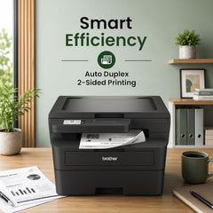 Brother DCP-L2680DW (New Launch) Auto Duplex Laser Printer, 34 PPM, Print Scan Copy, LCD Display, 256 MB Memory, (WiFi WiFi Direct LAN USB), 250 Sheet Tray, 3000 Pages Inbox Toner, Free Installation