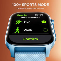 boAt Ultima Ember smartwatch with 1.96” AMOLED Display, AOD, Personalized Fitness Nudges, Functional Crown,100+ Sports Modes, Create Your Own Watchface, smartwatch for man and Woman (Steel Black)