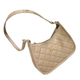 SYGA Women's Embroidered Armpit Handbags Fashion Khaki Versatile Shoulder Bag