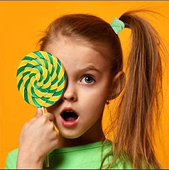 SYGA Multicolor Hair Bands (100) Hair Bobbles Hair Ties 3mm for Women Versatile for Styling Ponytail for Girls Stretchable Elastic - Morandi