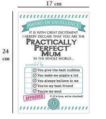 SYGA Set of 8 Mother's Card for Mom (Multicolour)