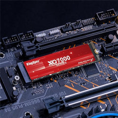 KingSpec XG7000 2TB NVMe SSD PCIe 4.0-7400MB/s Read Speed, 3D TLC NAND M.2 2280 Internal SSD, Compatible with Gaming PC, Laptop, PS5 Console