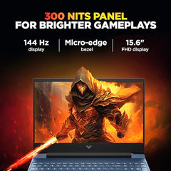 HP Victus, Intel Core 5 210H, 4GB RTX 3050 A (24GB DDR5, 512GB SSD) FHD, 144Hz, 300 nits, IPS, 15.6''/39.6 cm, Win11, M365* Office24, Mica Silver, 2.29kg, fa2500TX, Backlit, Gaming Laptop