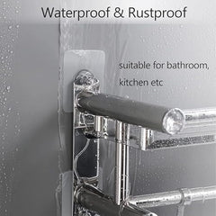 Shivstor 15 Pack Self Adhesive WallHook Heavy DutyHook for Hanging Without Drilling Transparent Nail Free StickyHook Strong Wall Hanger Set of 15 FlowerHook for Kitchen Bathroom Home Storage