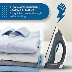 Crompton Desire 1100 Watts Dry Iron (Dark Blue)