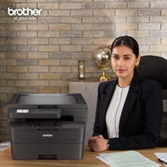 Brother DCP-L2680DW (New Launch) Auto Duplex Laser Printer, 34 PPM, Print Scan Copy, LCD Display, 256 MB Memory, (WiFi WiFi Direct LAN USB), 250 Sheet Tray, 3000 Pages Inbox Toner, Free Installation
