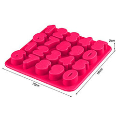 SYGA 0-9 Number Jelly Chocolade Candy Fondant Taart Decoratie Ice Brick Cube Tray Mould(Colour May Vary)