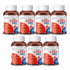 Fytika Vita 365-120 Tablets (Pack of 2) | Multivitamin For Men and Women | With Ashwagandha, Ginseng, Probiotics & Prebiotics and Biotin| Enhances Energy, Stamina, Immunity and Digestion