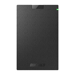 BUFFALO SSD-PG1.9U3-B/NL USB 3.1Gen1 Portable SSD, 1.9 TB, Made in Japan, PS5/PS4 (Manufacturer's Operation Confirmed), Shock Resistant, Connector Protection Mechanism