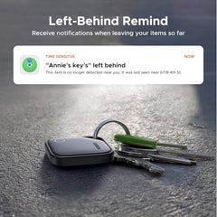 UGREEN FineTrack Tracker Tag Compatible with Apple Find My | 2-Year Replaceable Battery Bluetooth Tracker Compatible with Apple Find My, Item Finder for Keys, Luggage, Wallet