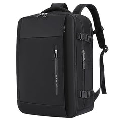 Red Lemon Bange Urban Pack Laptop Backpack for men and women | Multi-Compartment Water Resistant Business Travel Laptop Backpack upto 17" (Black N)