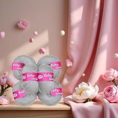 M.G ENTERPRISE MG Baby MelonKnitting Wool 200 Wool Thread for Crochet & DIY Craft Projects