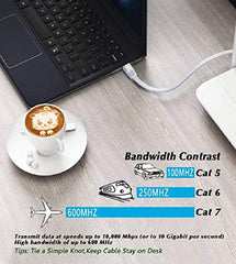 FEDUS Nextport-8000, 8 Port Gigabit Ethernet Switch 1000Mbps, High-Speed Network Splitter & LAN Hub, Plug & Play, Fanless, Desktop Switch for PC, Internet Cable, Laptop, Gaming, Router, NAS, CCTV, TV