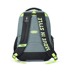 Skybags Pace 30L Laptop Backpack (Upto 15.6"), 3 Compartments, Black