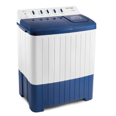 Voltas Beko, A Tata Product 8 Kg 5 Star Semi-automatic Top Load Washing Machine with Double Waterfall Technology (WTT80UHA / OK5I0I0W01E, Blue, 5 Knob Control Method)