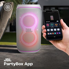 JBL Partybox Encore 2 with Mic, Wireless Bluetooth Party Speaker, AI Sound Boost, Dynamic Light Show, Upto 15Hrs Playtime, Replaceable Battery, Multi-Speaker Connection by Auracast, PartyBox App-Black