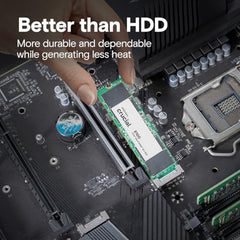 Crucial E100 1TB M.2 NVMe PCIe Gen4 Internal SSD, Up to 5,000MB/s, Laptop & Desktop Compatible - CT1000E100SSD8