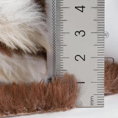 Crochet Soft Fluffy Fur Yarn Pink Chunky Polyester Plush Fur Eyelash