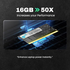 EVM 16GB DDR5 Desktop RAM Memory | 5200MHz | PC5-41600 | Long-DIMM | 288-Pin | CL19 | 1.1V Low Voltage | High Performance | Intel & AMD Compatible | 10 Year Warranty (EVMT16G5200U88P)