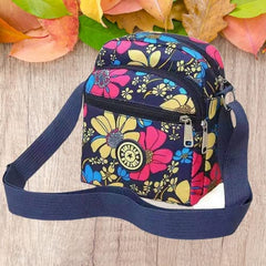 MOMISY Women Mobile Messenger Ladies Nylon Shoulder Bags Cross Body Long Strap Purse