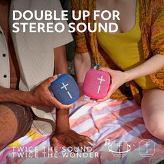 Ultimate Ears WONDERBOOM 4 Portable Waterproof Bluetooth Speaker with Big Bass and 360-Degree Sound, Dustproof Floating Speaker with 40 m (131ft) Range - Enchanting Lilac