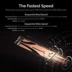 Sabrent 8TB Rocket 4 Plus NVMe 4.0 Gen4 PCIe M.2 Internal SSD Extreme Performance Solid State Drive R/W 7100/6600MB/s (SB-RKT4P-8TB)