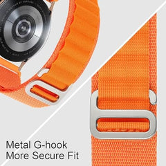 AMiRiTE G/Hook & Loop Bands / Straps - 22MM Nylon Alpine - Compatible with Noise, Huawei, Honor & OnePlus Smart Watches (GREEN, BLACK, BLUE, COMBO OF 4)