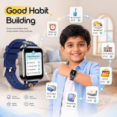sekyo Neo Fit -India's 1st AI Smart Watch for Kids | AI Learning Assistant, 4G Video Call, GPS, Health & Activity Tracker, Smart Habit Reminder| Edu-Games, Step Count, Camera, Parent Control App