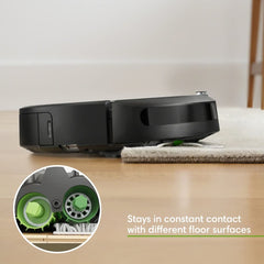 iRobot Roomba i7 (i7156) Wi-Fi Connected Robot Vacuum with Power-Lifting Suction and Dual Multi-Surface Rubber Brushes