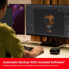 SANDISK Desk Drive- 8TB Desktop SSD 1000 MB/s R, Automatic Backup Software