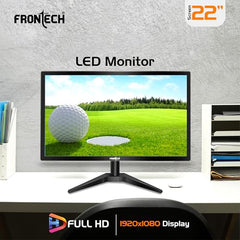 FRONTECH Ultima Series 24 Inch Curved LED Monitor, Refresh Rate 100Hz, 3500R Curve, Full HD 1080p, Built in Speaker, Bezel Less Design, HDMI & VGA Ports, 3 Years Warranty (MON-0088, White)