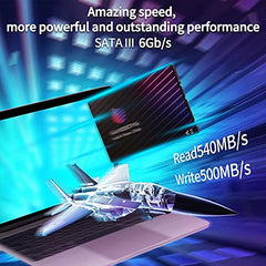 Gamerking SSD M.2 2242 1TB NGFF Internal Solid State Drive High Performance Hard Drive for Desktop Laptop SATA III 6Gb/s M2 SSD (1TB, M.2 2242)