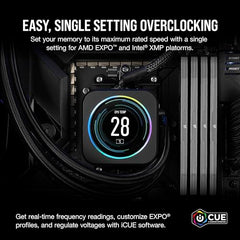 CORSAIR Vengeance DDR5 32GB (2 x 16GB) 6000MHz CL38-44-44-96 1.35V Intel XMP 3.0 AMD Expo Computer Desktop Memory – Gray