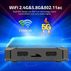 DEVIANT X98Q Mini Pc Box with Amlogic S905W2 Quad core Processor - 4K UHD Video, 2GB RAM, 16GB ROM, Dual-WiFi, Bluetooth
