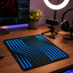 Laptell Gaming Mouse Pad with Smooth Fabric Surface & Non-Slip Rubber Base | Waterproof Washable Mat for Laptop, Desktop & Gaming Mouse | High-Speed Tracking, Portable Design – Retro 90s