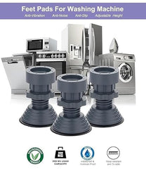 Refrigerator Stand, Washing Machine Stand,Furniture Base Stand, Fridge Stands for Single Door and Double Door (Pack of 4)