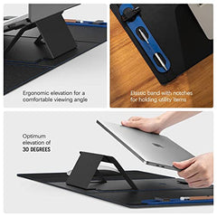 DailyObjects Large Premium Vegan Leather Desk Mat|Anti-Skid|Anti-Slip|85*45cm|Reversible Desk spread Turf Desk/Laptop Mat for Work from Home/Office/Gaming- Extended mouse pad and keyboard desk pad-Tan