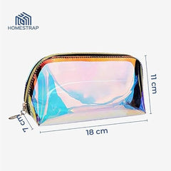 Homestrap set of 6 Foldable Saree Covers/Clothes Storage Bag/Wardrobe Organizer With Transparent Window And Zip For Lehenga, Suit, Dress,& Accessories (Grey)(Featured on Shark Tank), Polypropylene