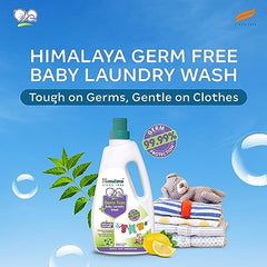 Himalaya Germ Free Baby Laundry Detergent with Plant Based Cleansers & Biodegradable Ingredients (Pouch, 500 ML)