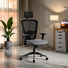 Green Soul Jupiter Superb | Ergonomic Mesh Office Chair for Work | 3 Year Warranty | Multi-Lock Synchro Tilt Recline Mechanism | 2D Armrest | Adjustable Lumbar | High Back | Black