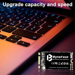 ByteFest SSD 64GB M.2 2242 NGFF SATA III 6 Gb/s Internal Solid State Drive(22x42mm), High Performance, 3D NAND, Upgrade Storage for Laptop and Desktop