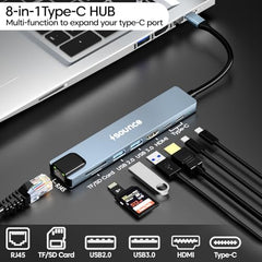Sounce 4-Port USB 3.0 Hub for PC – High-Speed Aluminum USB Hub Compatible with PC, MacBook, Mac Pro, Mac mini, iMac, Surface Pro, and XPS. 4-Port High Speed USB Hub with Aluminium Shell