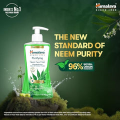 Himalaya Purifying Neem Face Wash | With 5 Parts of Neem & Turmeric | Clears & Prevents Pimples & Acne | Clinically Proven Formula | For Oily & Acne Prone Skin ||For Men and Women| 400ml