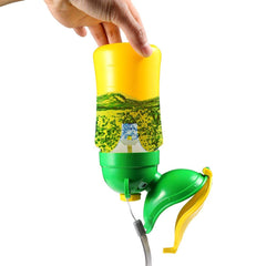 SYGA Portable Baby Girl Potty Urinal Emergency Toilet for Camping Car Travel and Kid Potty Pee Training (Yellow)