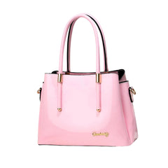 SYGA Handbag for Women Glossy Finish Shoulder Bag with Zipper Closure For Daily Use