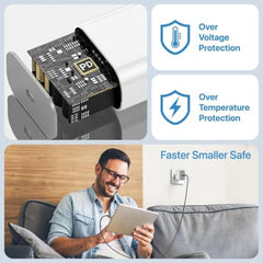 Type C to 3.5mm Audio Jack Connector with DAC Headphone Converter Adapter Compatible with iPhone 15 Pro Max/15Pro/15Plus Series/Galaxy/OnePlus/Google/Nothing & Other Type C Phones, Warranty