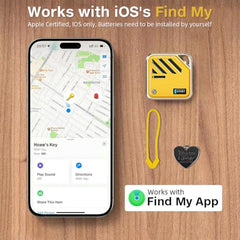 Verilux Air Item Finder Bluetooth Tracker Compatible with Find My, White