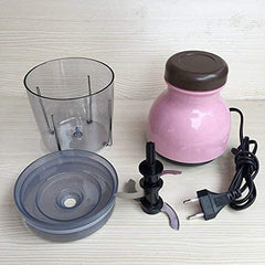All in One Capsule Cutter Quatre Food Chopper| Food Processor Multi-Purpose Vegetable Fruit Blender Mixer| Meat Grinder Crusher with Top Pushing Button| Mixy & Juicer