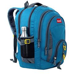 ROZEN 46 cms School Bag Class 5-12 Large 4 partition Laptop Collage Office Travel Backpack Unisex (GREY)